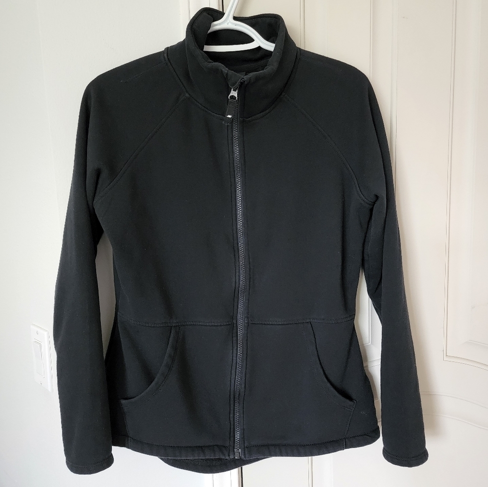 Skechers Sherpa Fleece-Lined Zip Up Sweater Jacket M